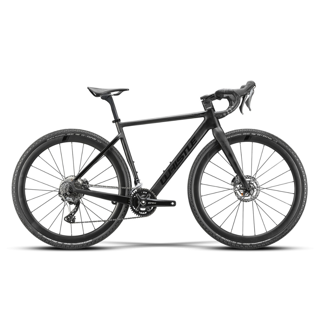 Bicicletta Whistle Kiowa GRX810 Nero Opaco