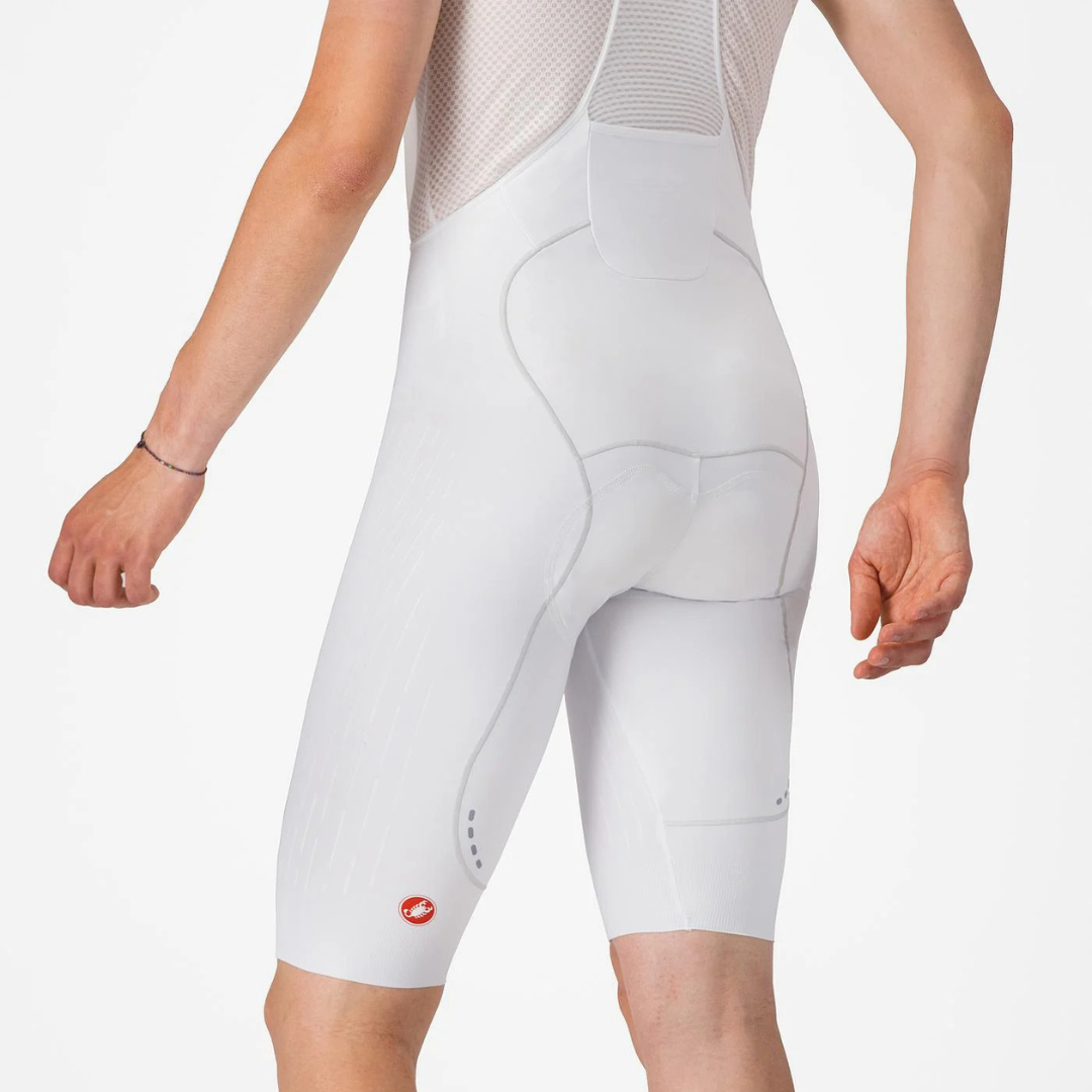[新品]Castelli AeroFreeraceBibshort Mサイズ Castelli Free Aero Race S Bibshort - White