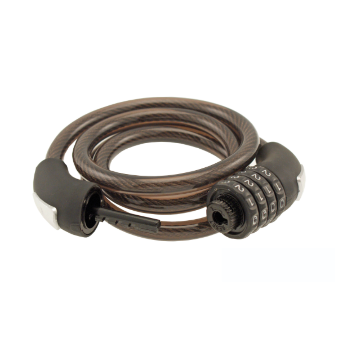Lucchetto antifurto per caschi con cavo di sicurezza 150 cm Lucchetto antifurto per caschi con cavo di sicurezza 150 cm