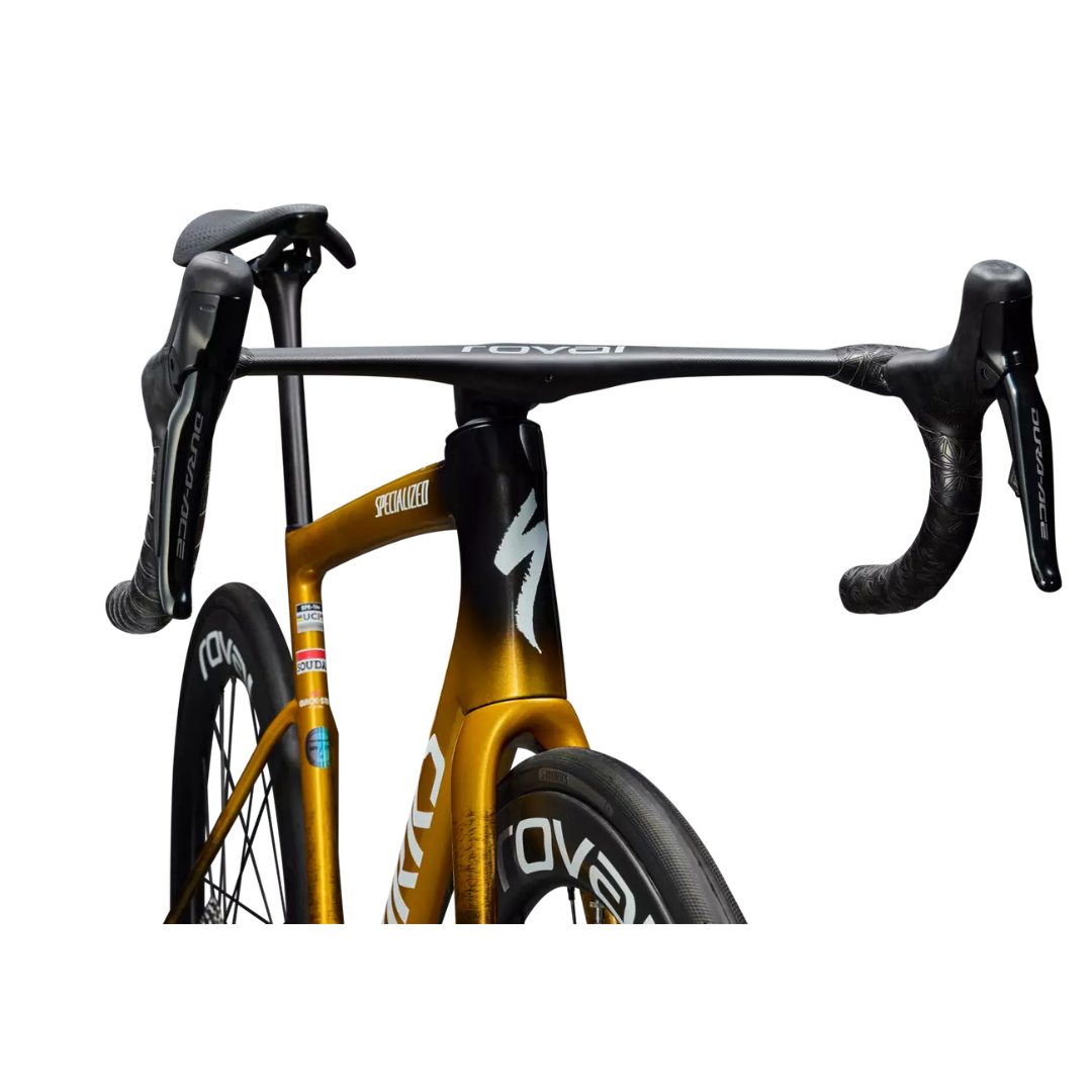 s works rennrad kaufen Bicicletta Specialized S-Works Tarmac SL8 LTD- Remco Collection Golden Season