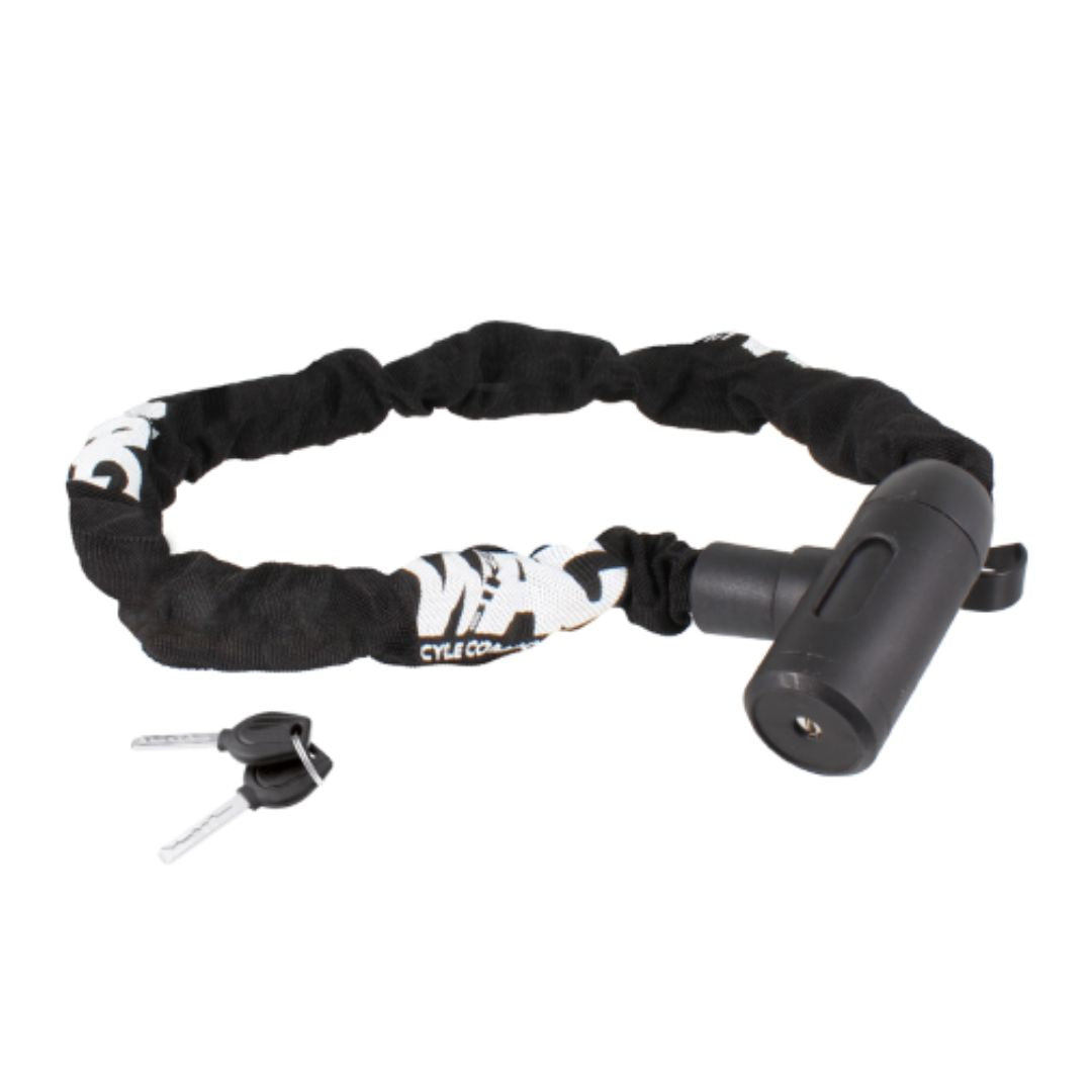Bull Pad Lock Guardian Bull Head Chain Padlock - 6 X 6 X 900 mm - Black