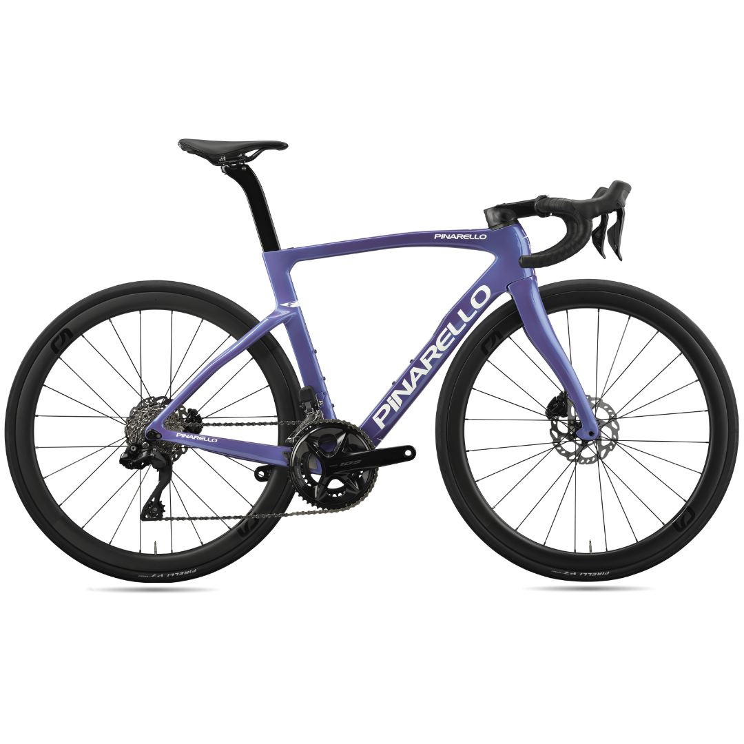 Bicicleta Pinarello F5 105 Di2 DT Swiss A1800 Azul Cobalto