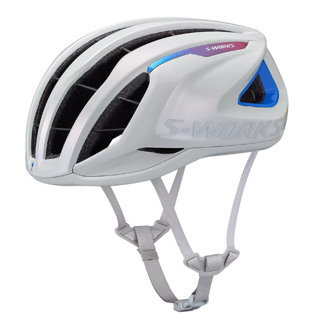 Casco Specialized S-Works Prevail 3 - Grigio/Blu/Rosa