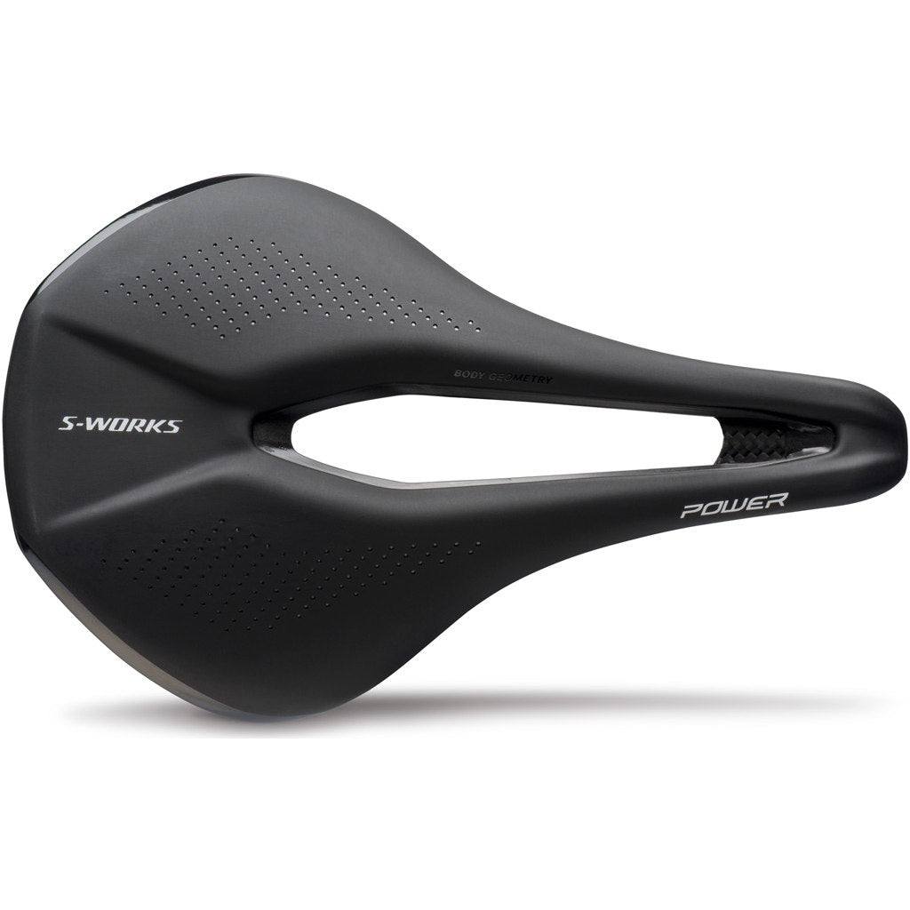 パーツ S-WORKS POWER CARBON SADDLE BLACK Specialized S-Works Power Saddle (Black) (Carbon Rails
