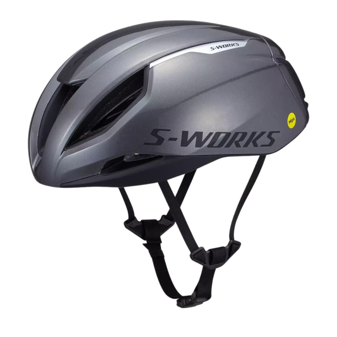 casco fahrradhelm s Casco Specialized S-Works Evade 3 - Grigio Scuro