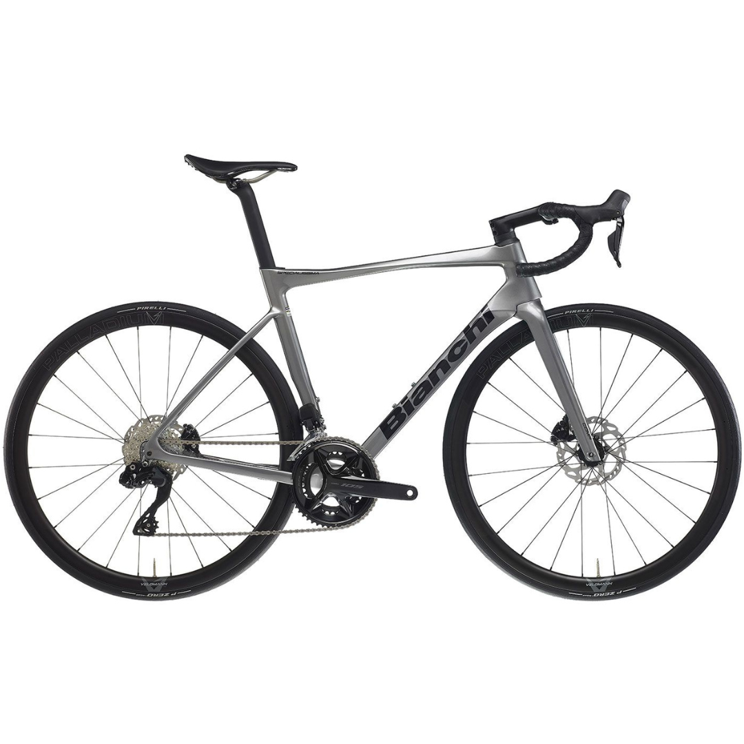 Bicicletta Bianchi Specialissima Comp Rival eTap AXS 12sp Grigio