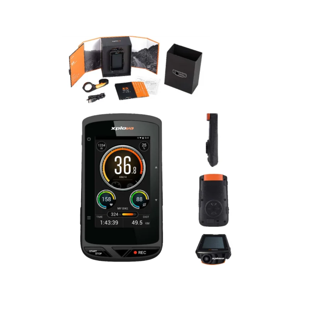 Xplova X5 Cycle Computer with Integrated Camera