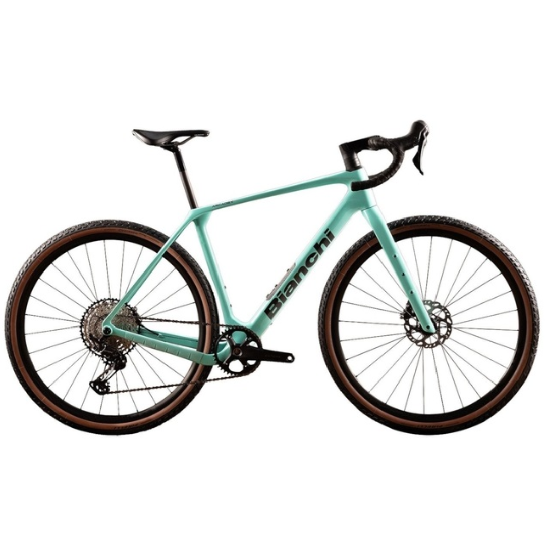 Bicicletta Bianchi Arcadex PRO GRX 820/822 Disc 1x12sp - Celeste