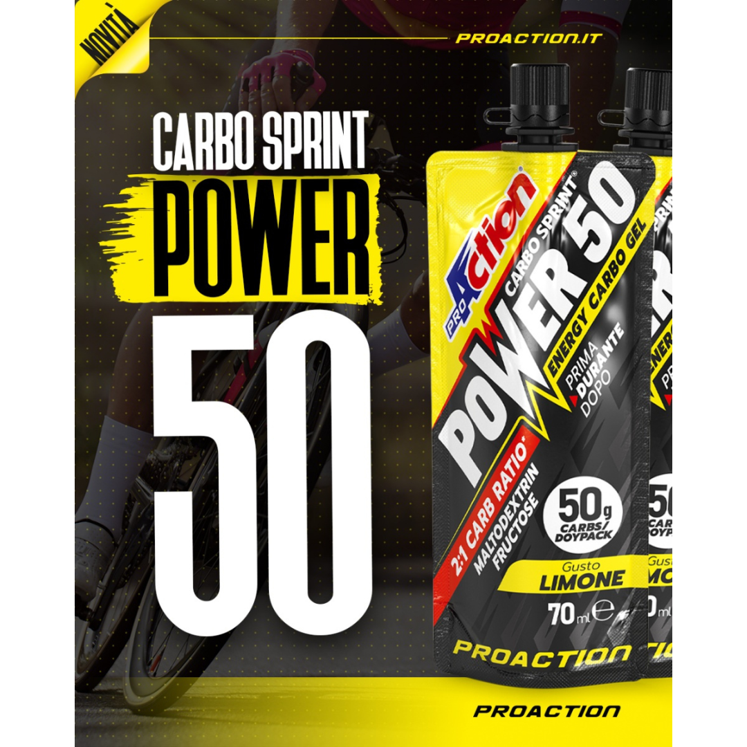 Pro Action Carbo Sprint Power 50 Arancia
