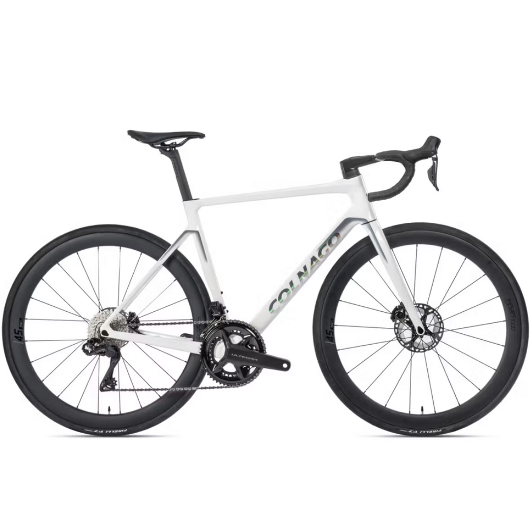 Bicicletta Colnago V4 Shimano 105 Di2 12v Bianco