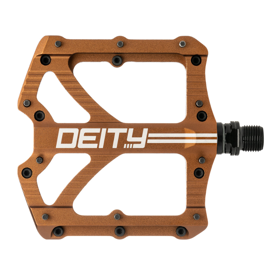 bronze mtb pedals Deity Bladerunner Pedals