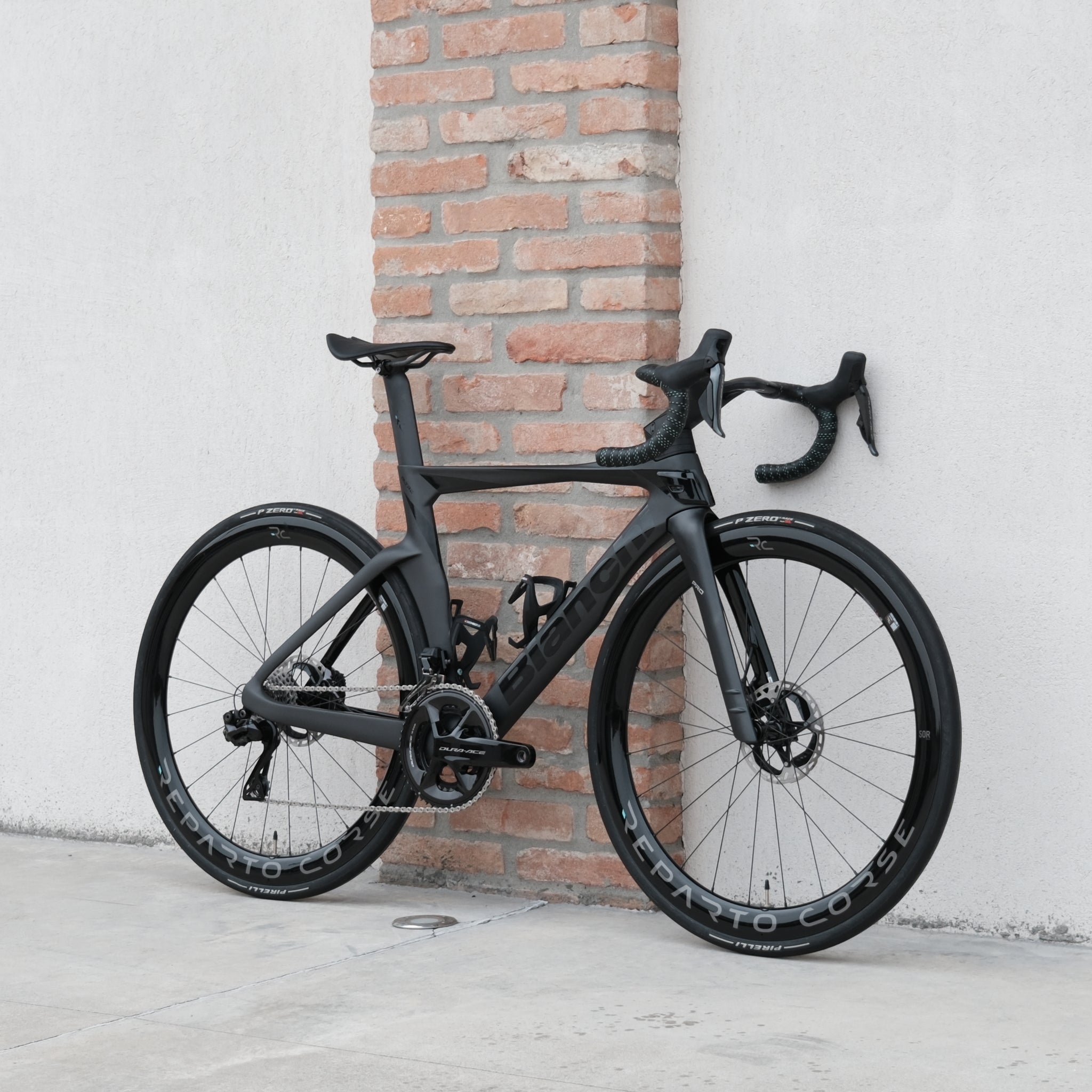 Bicicletta Bianchi Oltre Pro Dura Ace Di2 - Nero - Demo 