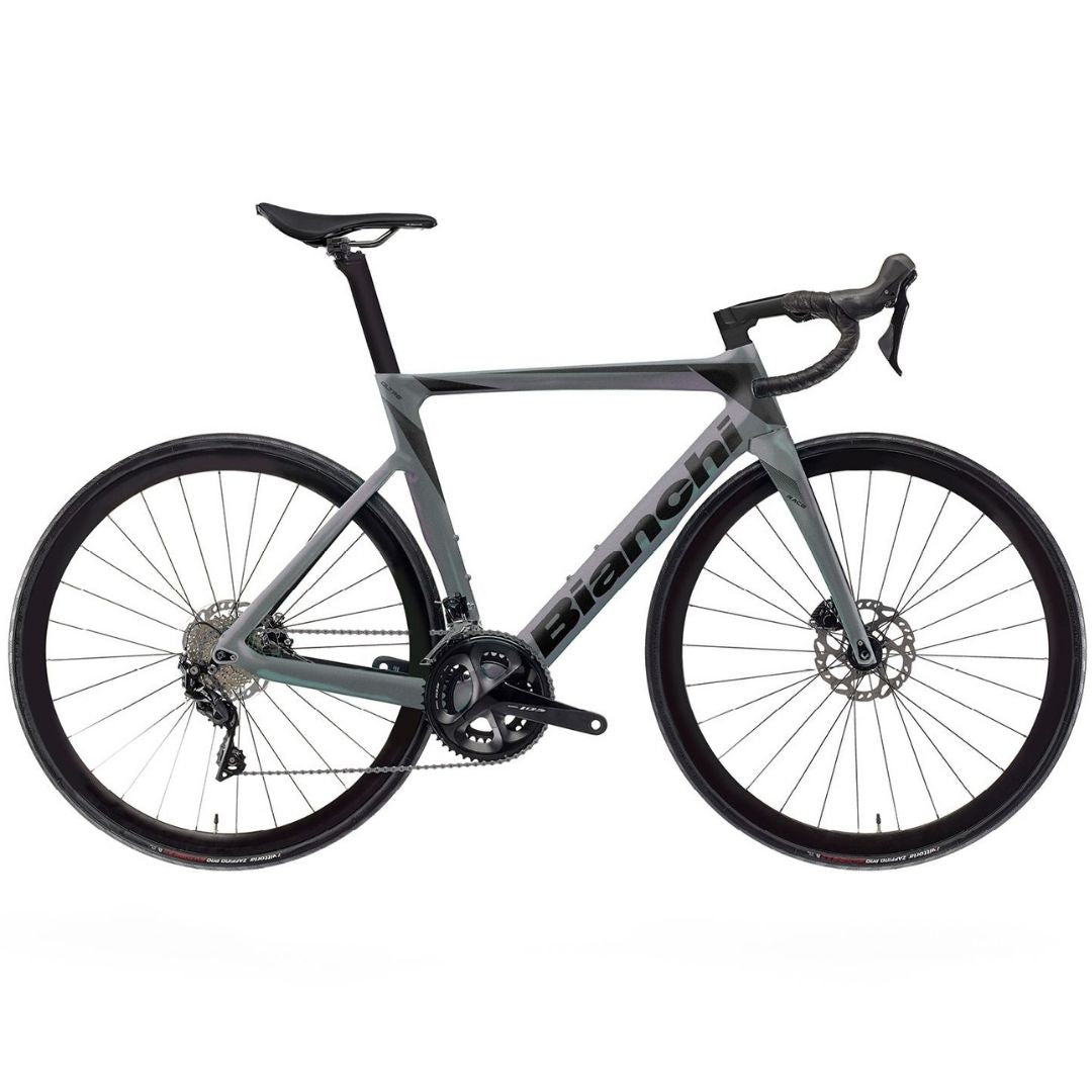 oltre bianchi rennrad Bicicletta Bianchi Oltre Race 105 Di2 12v - Grigio
