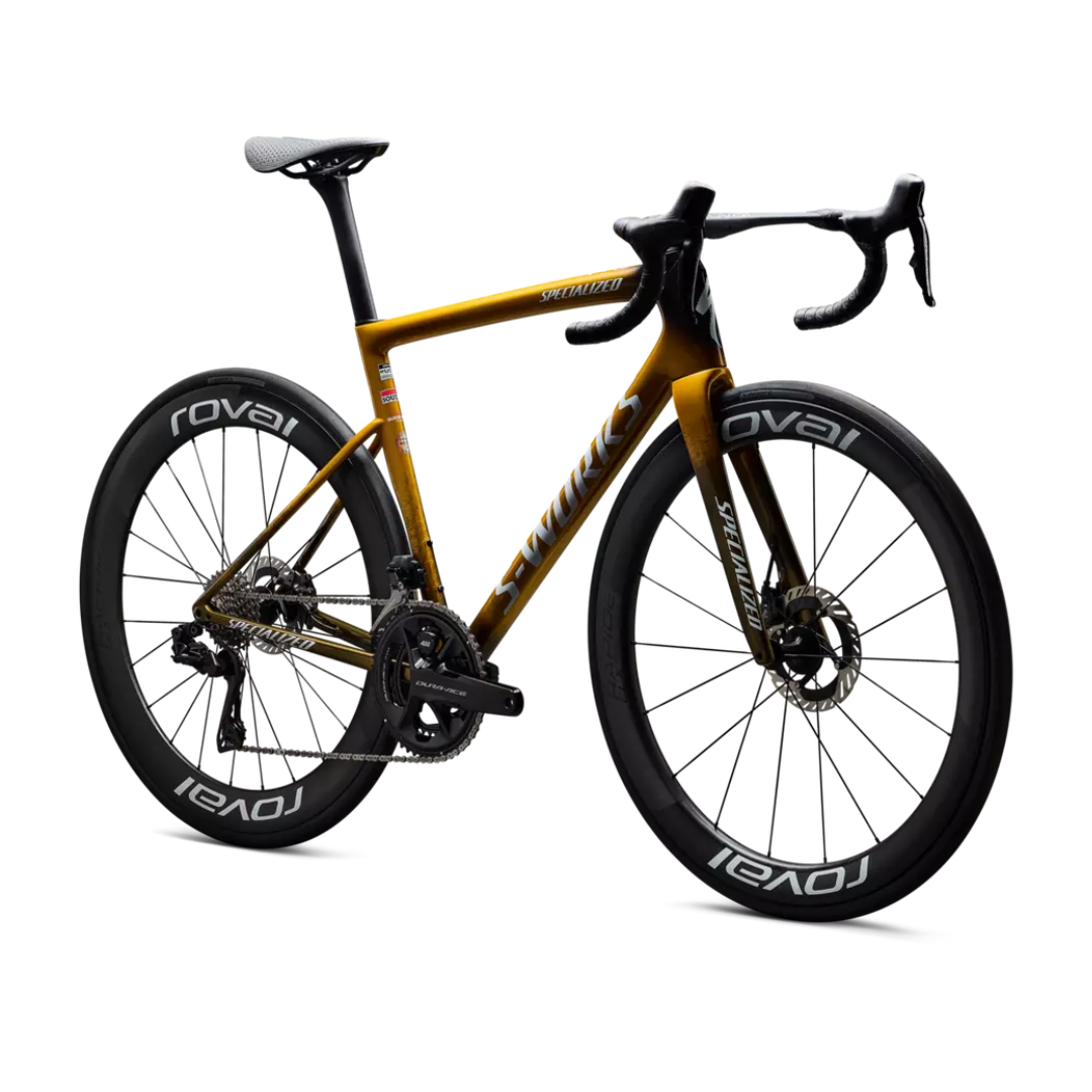 s works rennrad Bicicletta Specialized S-Works Tarmac SL8 LTD- Remco Collection Golden Season