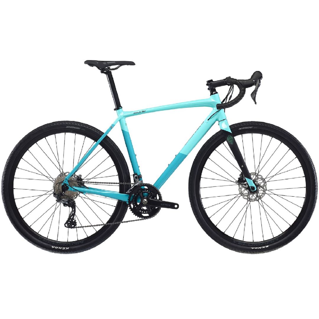 Bicicletta Bianchi Impulso Allroad GRX 600 11v Celeste
