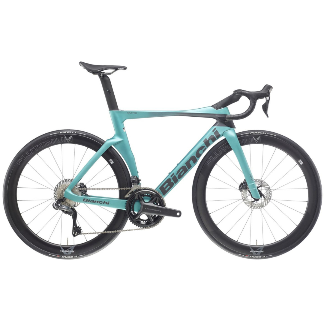 Bicicletta Bianchi Oltre Pro Ultegra Di2 12v Celeste