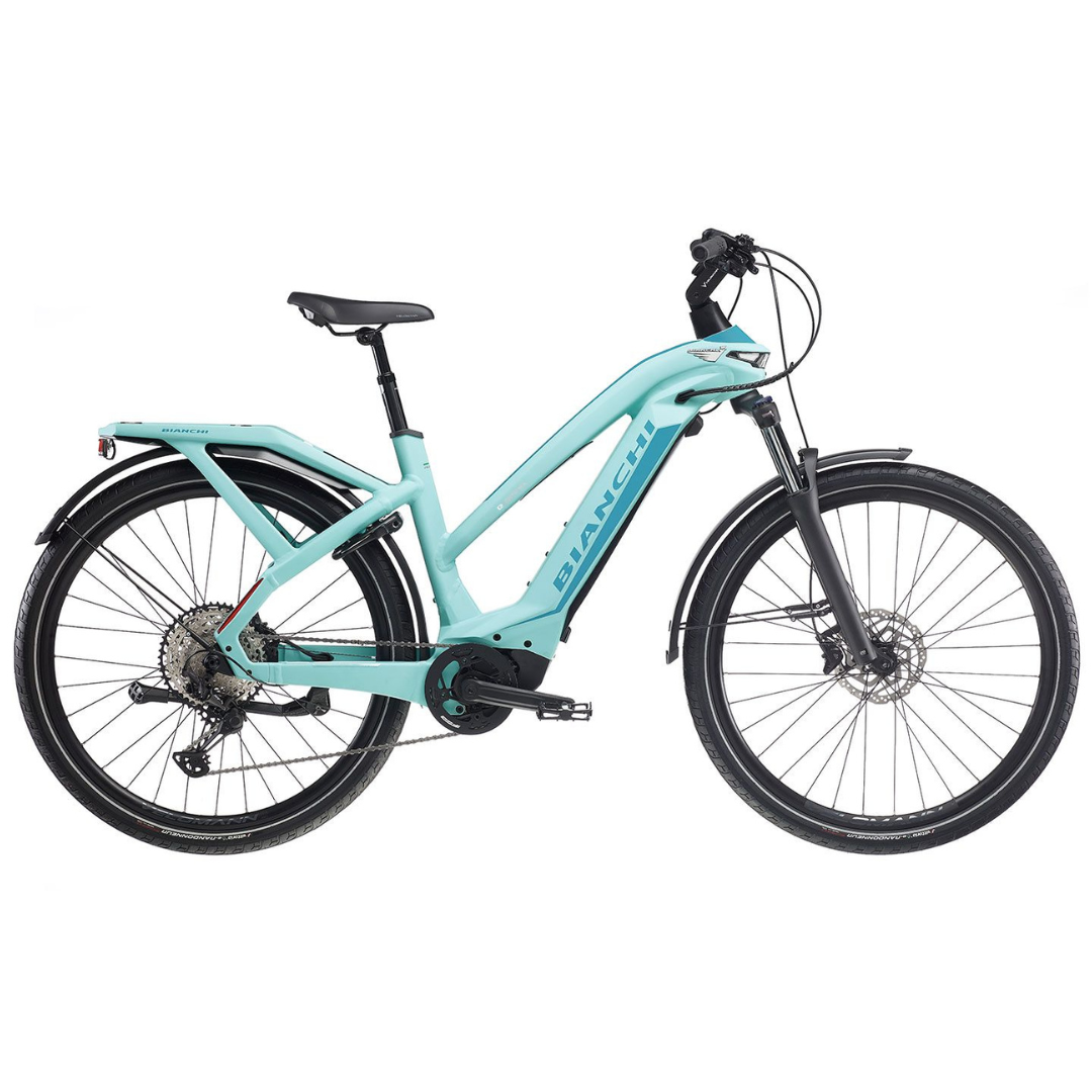 bianchi mountainbike e-bike Bicicletta Bianchi e-Omnia T Type Step-Through XT 12v