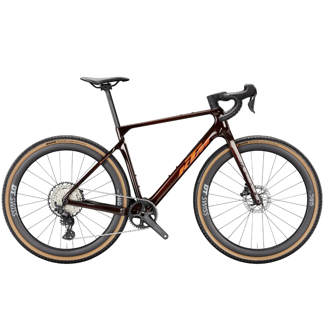 ktm electric gravel bike Bicicletta KTM Gravelator Master - Marrone/Arancione