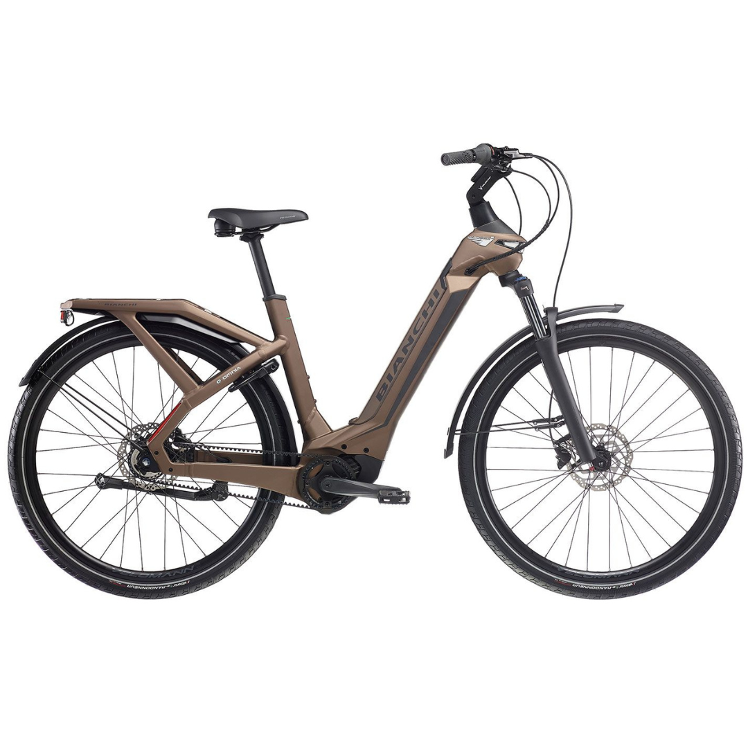 Bianchi e-Omnia C Type Nexus 5v Bicycle Brown