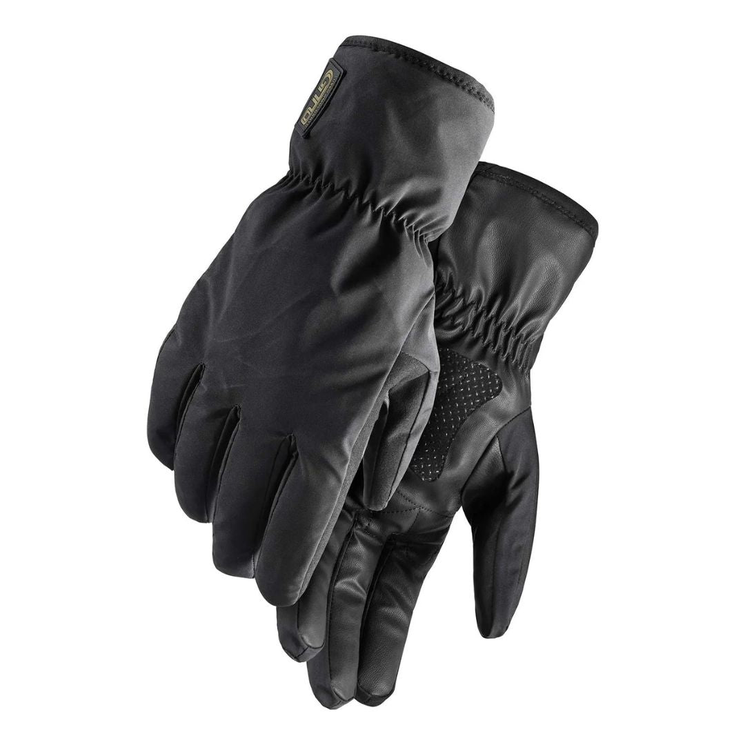 Modeka Gants De Pluie Moto Noir XL – 100% Étanches, Coupe-Vent, Antidérapants, Idéaux Pluie Et Froid