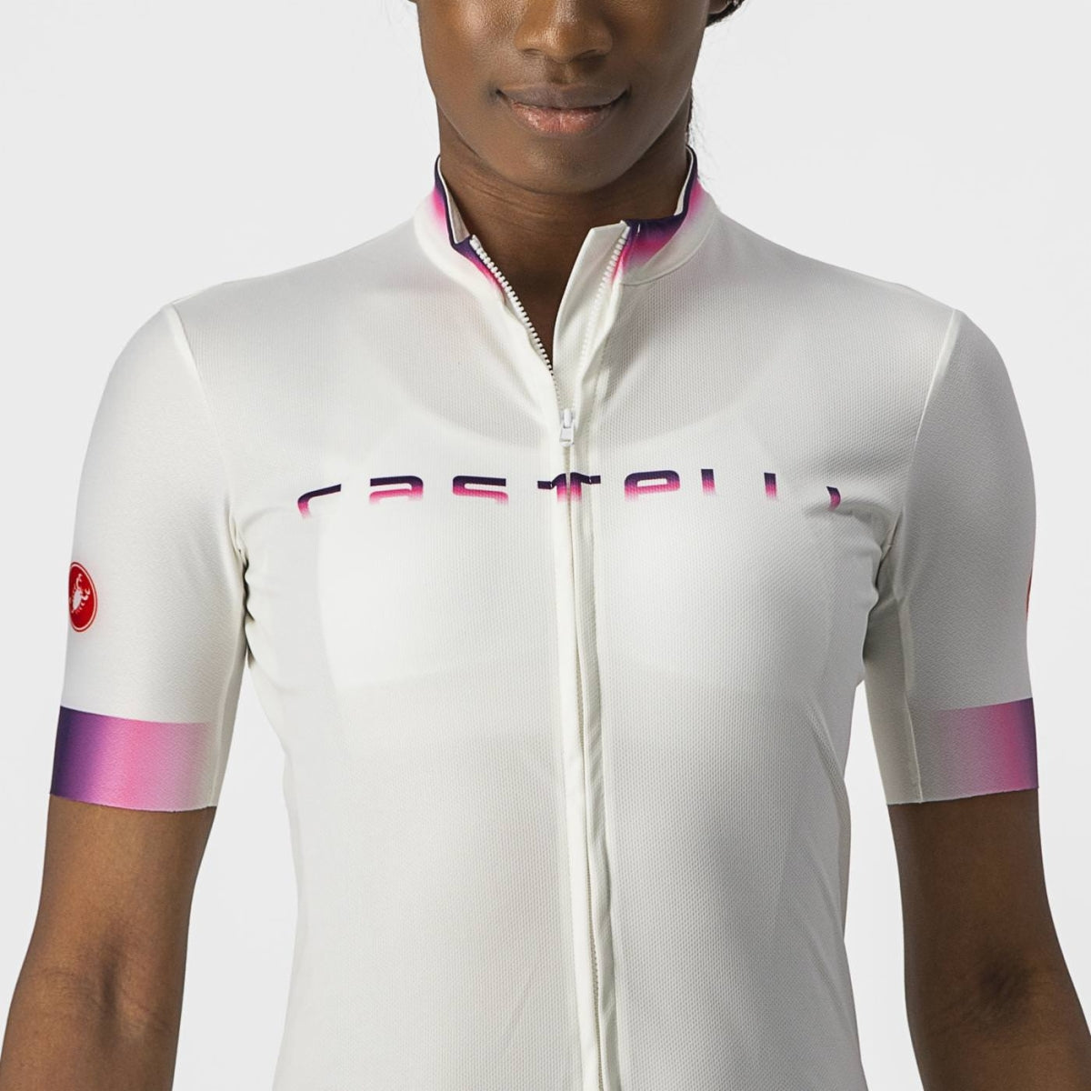 Jersey Castelli Biciclette Castelli Women's Gradient Jersey White