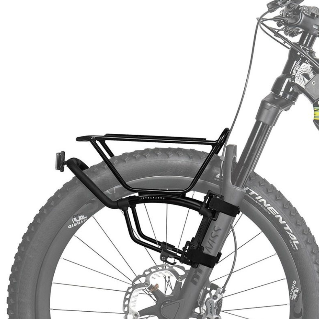 Porte-bagages avant Tetrarack M1 avec système Quicktrak