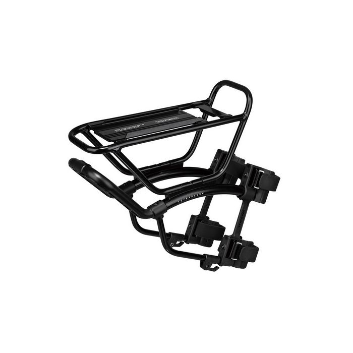 Portapacchi Anteriore Per Bici In Alluminio/acciaio – Capacità 15 Kg – Per Mountain Bike E Bici Da Strada – Nero